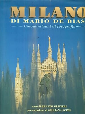 Bild des Verkufers fr Milano di Mario De Biasi zum Verkauf von Librodifaccia