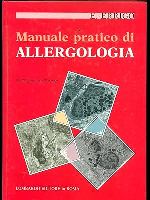 Bild des Verkufers fr Manuale pratico di allergologia zum Verkauf von Librodifaccia