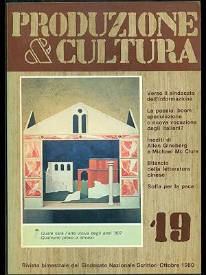 Produzione & cultura n.19