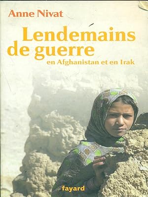 Bild des Verkufers fr Lendemains de guerre en Afghanistan et en Irak zum Verkauf von Librodifaccia