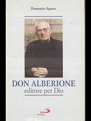Bild des Verkufers fr Don Alberione editore per Dio zum Verkauf von Librodifaccia