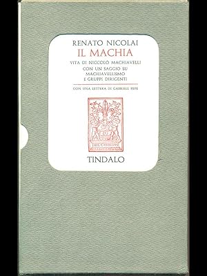 Immagine del venditore per Il machia - Vita di Niccolo' Machiavelli venduto da Librodifaccia