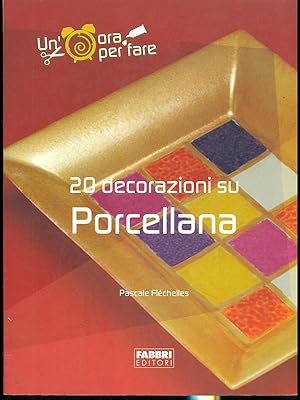 Bild des Verkufers fr 20 decorazioni su porcellana zum Verkauf von Librodifaccia
