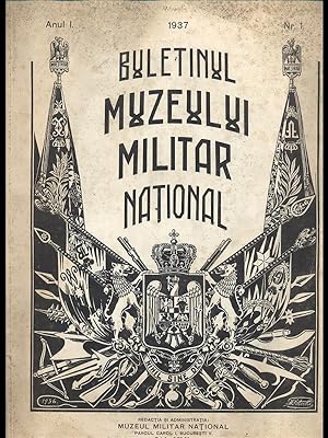 Buletinul Muzeului Militar National 1937 nr. 1