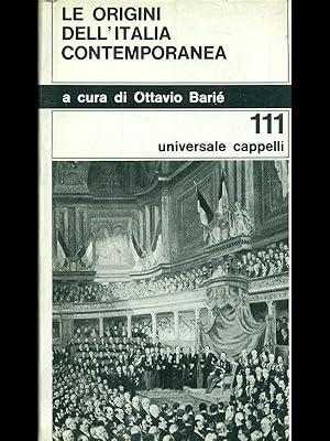 Imagen del vendedor de Le origini dell'Italia contemporanea a la venta por Librodifaccia