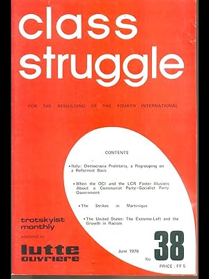 Class struggle n 38 june 1976