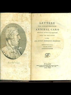 Seller image for Lettere del commendatore Annibal Caro vol.I for sale by Librodifaccia
