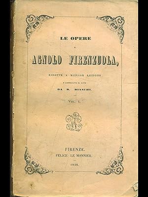 Bild des Verkufers fr Opere vol. 1 zum Verkauf von Librodifaccia