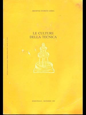 Le culture della tecnica - semestrale - dicembre 1995