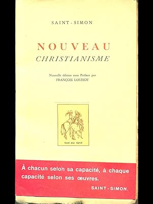 Bild des Verkufers fr Nouveau christianisme zum Verkauf von Librodifaccia