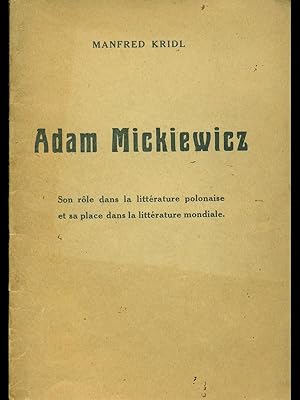 Seller image for Adam Mickiewicz for sale by Librodifaccia