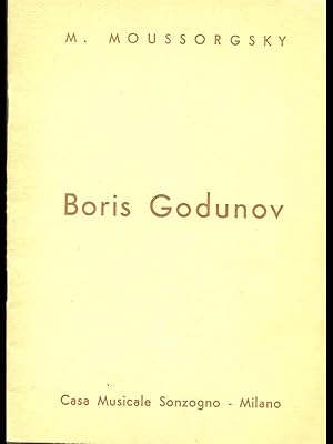 Bild des Verkufers fr Boris Godunov zum Verkauf von Librodifaccia