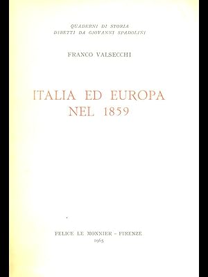 Immagine del venditore per Italia ed Europa nel 1859 venduto da Librodifaccia