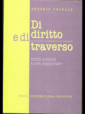 Seller image for Di diritto e di trasverso for sale by Librodifaccia