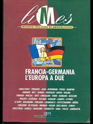 Bild des Verkufers fr Francia-Germania l'Europa a due zum Verkauf von Librodifaccia