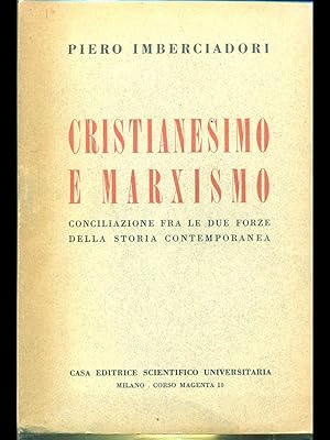 Immagine del venditore per Cristianesimo e marxismo venduto da Librodifaccia