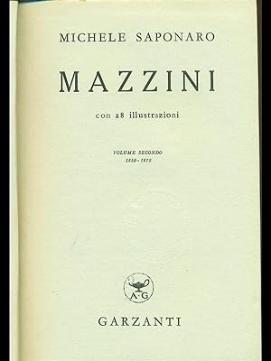 Bild des Verkufers fr Mazzini - vol 2 zum Verkauf von Librodifaccia
