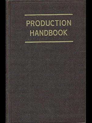 Imagen del vendedor de Production handbook a la venta por Librodifaccia