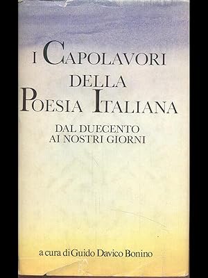 I capolavori della poesia italiana