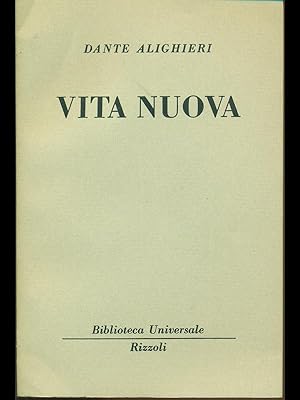 Bild des Verkufers fr Vita nuova zum Verkauf von Librodifaccia