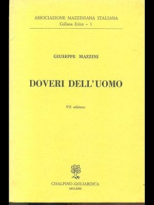 Immagine del venditore per Doveri dell'uomo venduto da Librodifaccia