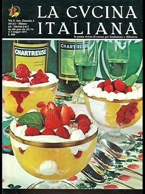 Immagine del venditore per La cucina italiana n.5 maggio 1973 venduto da Librodifaccia