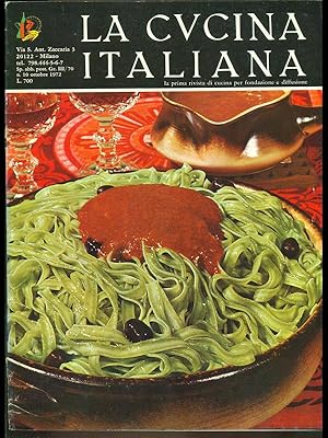 Immagine del venditore per La cucina italiana n.10 ottobre 1972 venduto da Librodifaccia