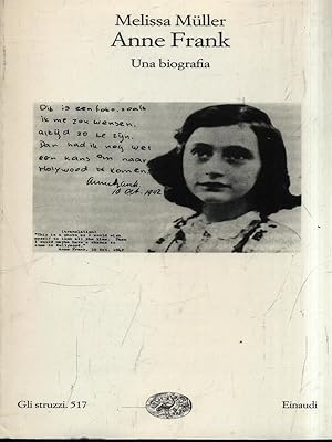 Bild des Verkufers fr Anne Frank. Una biografia zum Verkauf von Librodifaccia