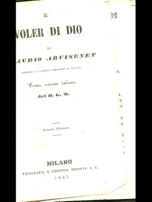 Seller image for Il voler di Dio for sale by Librodifaccia