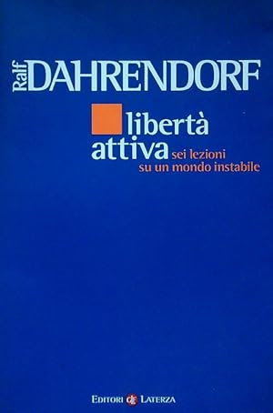 Immagine del venditore per Liberta' attiva venduto da Librodifaccia