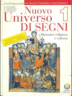 Bild des Verkufers fr Nuovo universo di segni 1 - Memoria religiosa e cultura zum Verkauf von Librodifaccia