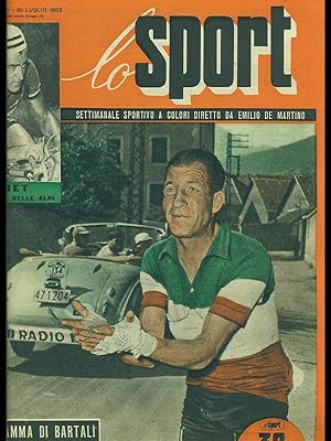 Lo sport n. 31 - 30 luglio 1953