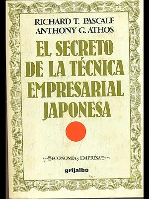 Image du vendeur pour El secreto de la tecnica empresarial japonesa mis en vente par Librodifaccia