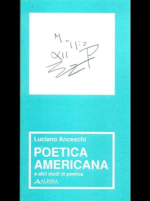 Immagine del venditore per Poetica americana venduto da Librodifaccia