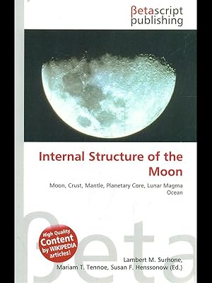 Bild des Verkufers fr Internal structure of the moon zum Verkauf von Librodifaccia