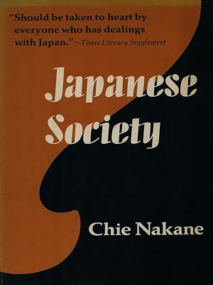 Image du vendeur pour Japanese society mis en vente par Librodifaccia