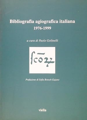 Bild des Verkufers fr Bibliografia agiografica italiana 1976-1999 zum Verkauf von Librodifaccia