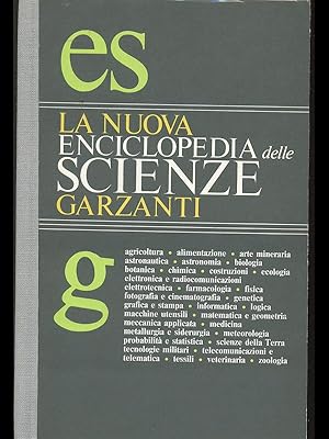 Bild des Verkufers fr La Nuova Enciclopedia delle Scienze Garzanti zum Verkauf von Librodifaccia
