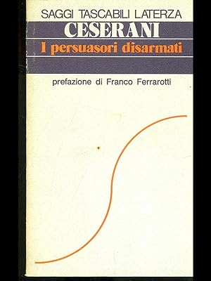 Bild des Verkufers fr I persuatori disarmati zum Verkauf von Librodifaccia