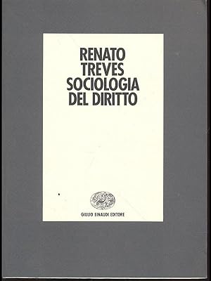 Seller image for Sociologia del diritto for sale by Librodifaccia