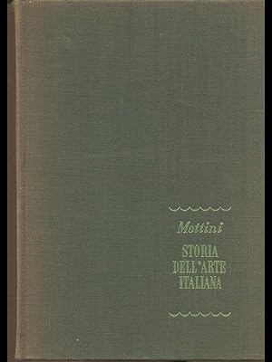 Bild des Verkufers fr Storia dell'arte italiana zum Verkauf von Librodifaccia