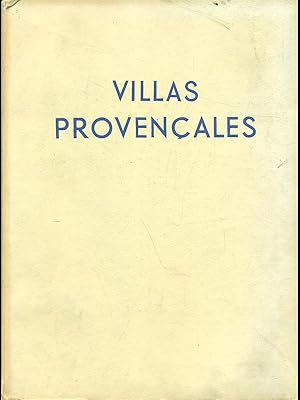 Bild des Verkufers fr Villas provencales zum Verkauf von Librodifaccia