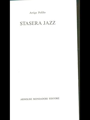 Immagine del venditore per Stasera jazz venduto da Librodifaccia