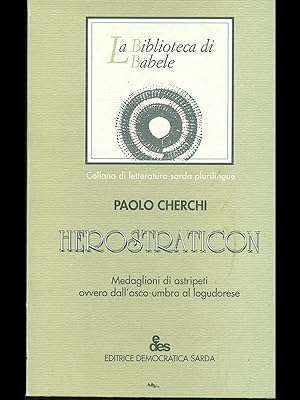 Bild des Verkufers fr Herostraticon zum Verkauf von Librodifaccia