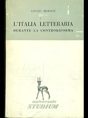 Bild des Verkufers fr L'Italia letteraria durante la Controriforma zum Verkauf von Librodifaccia