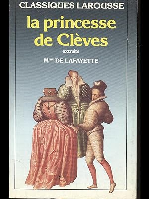 Bild des Verkufers fr La princesse de Cleves - extraits zum Verkauf von Librodifaccia