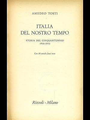 Seller image for italia del nostro tempo 1900-1950 for sale by Librodifaccia