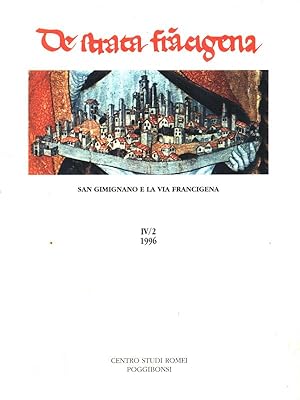 De strata francigena IV/2 1996. San Gimignano e la via Francigena