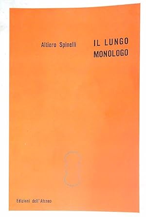 Bild des Verkufers fr Il lungo monologo zum Verkauf von Librodifaccia