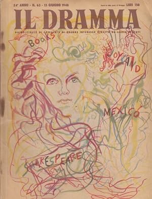 Imagen del vendedor de Il dramma n.63 15 giugno 1948 Dream girl / Auto da fe' a la venta por Librodifaccia
